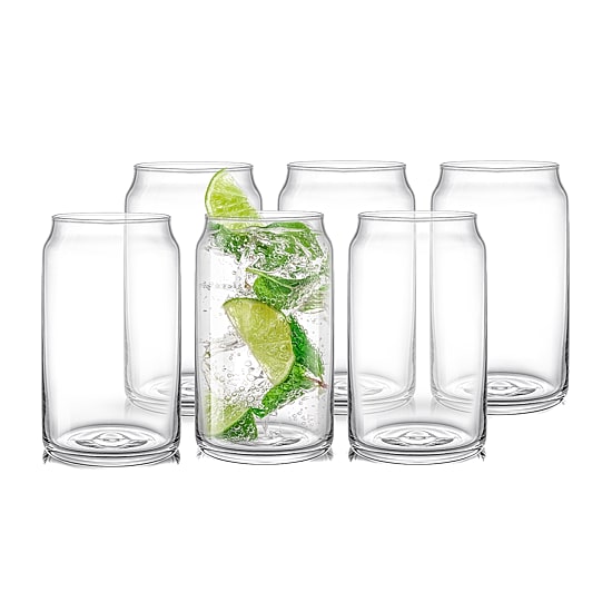 Joyjolt Beer Can 6-pc. Drinkware Set