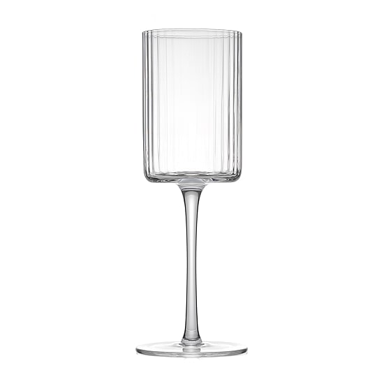 Joyjolt Elle White Wine 2-pc. Wine Glass