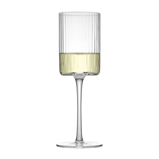 Joyjolt Elle White Wine 2-pc. Wine Glass