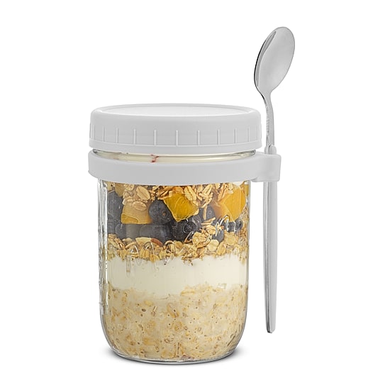Joyjolt Overnight Oats Container 3-pc. Food Container