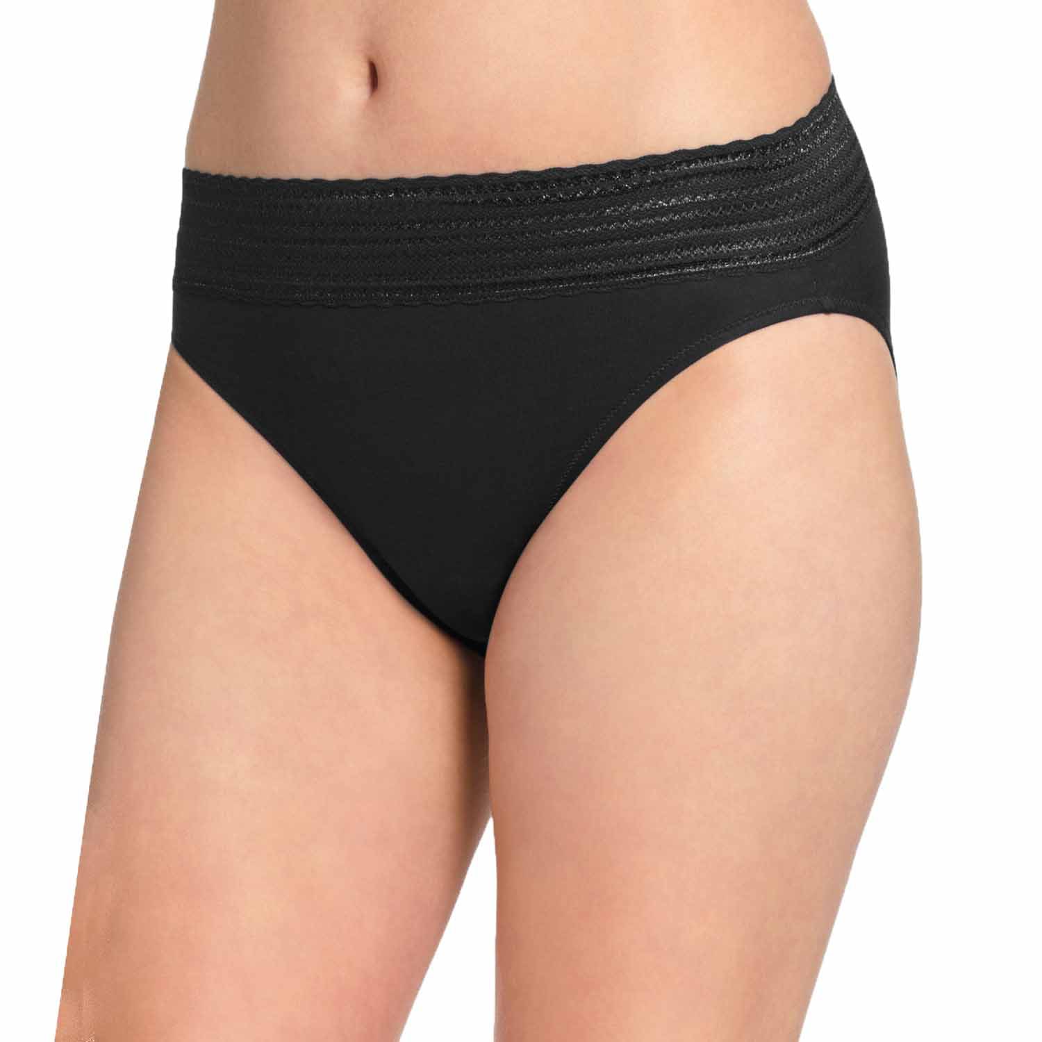Warners Womens High Cut Panty None
