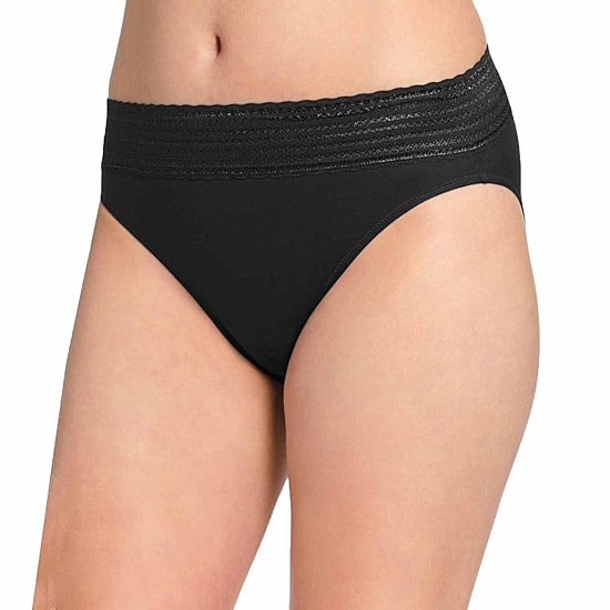 Warners Womens High Cut Panty None