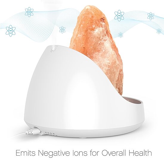 Pure Enrichment Pureglow Crystal Salt Lamp Large Oil Diffuser