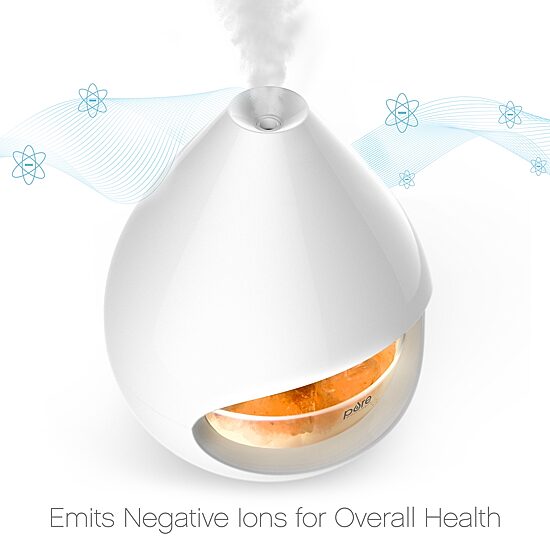 Pure Enrichment Pureglow Crystal Salt Lamp Oil Diffuser