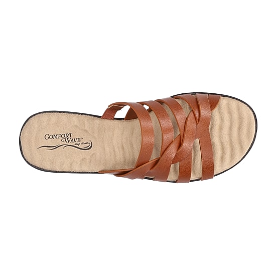 Easy Street Womens Sheri Wedge Sandals