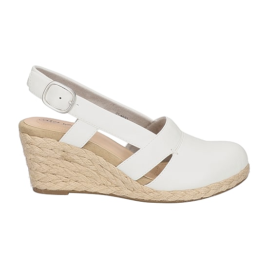 Easy Street Womens Stargaze Espadrille Wedge Sandals