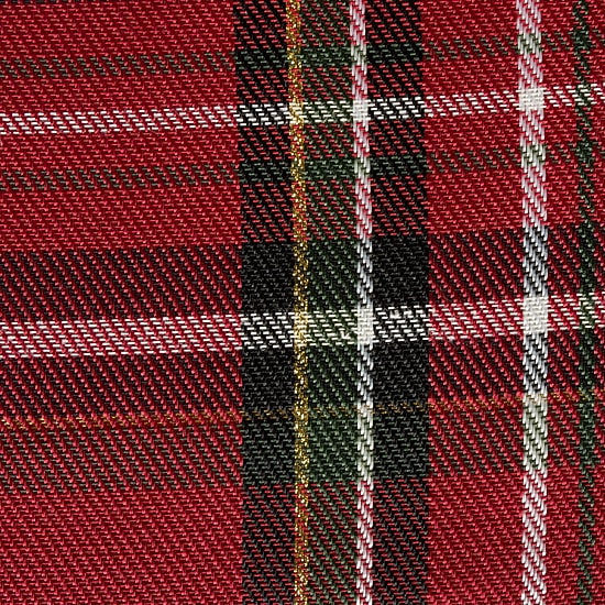 Design Imports Holiday Metallic Plaid 6-pc. Napkins