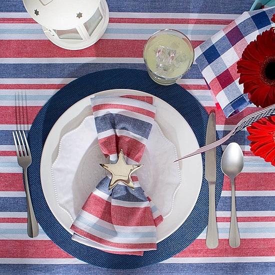 Design Imports Round Doubleframe 6-pc. Placemat