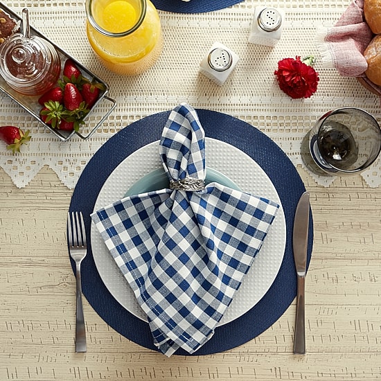 Design Imports Round Doubleframe 6-pc. Placemat