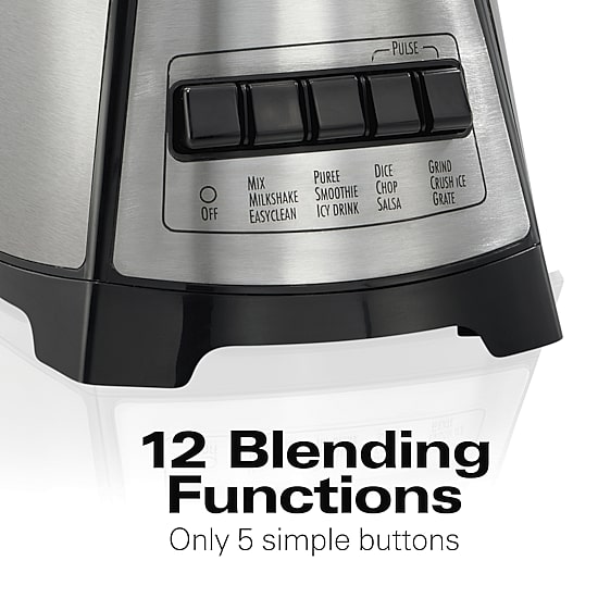 Hamilton Beach® Blender + Food Chopper Attachment