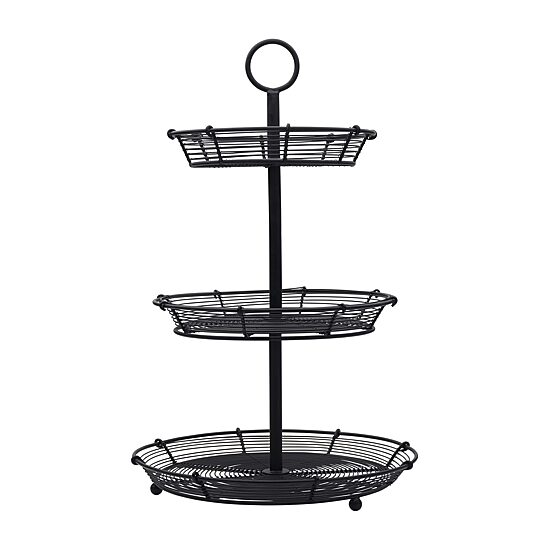 Gourmet Basics by Mikasa Tulsa 3 Tier Basket