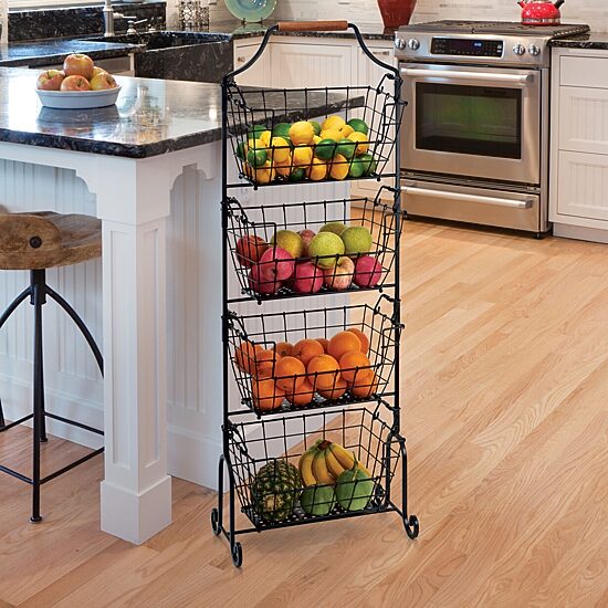 Gourmet Basics by Mikasa Laguna Drawer Storage Cart