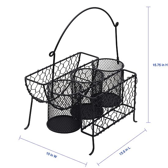 Gourmet Basics by Mikasa Farmers Market Picnic Caddy