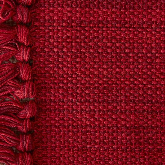 Design Imports Tango Red Fringe 8-pc. Placemats & Napkin Set