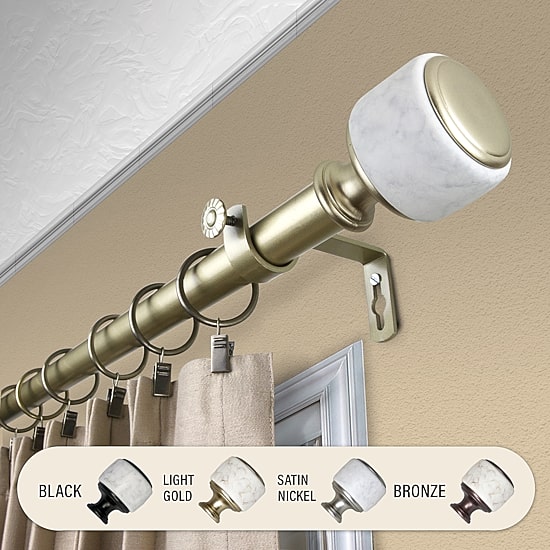 Rod Desyne Morton 1 IN Adjustable Curtain Rod