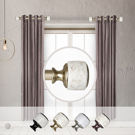 Rod Desyne Morton 1 IN Adjustable Side Curtain Rod