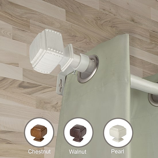 Rod Desyne Isabella 1 IN Adjustable Curtain Rod