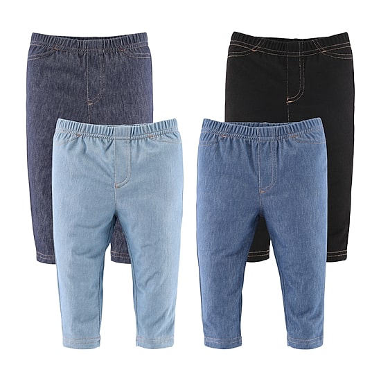 The Peanutshell Baby Unisex Mid Rise Slim Regular Fit Pull-On Pant