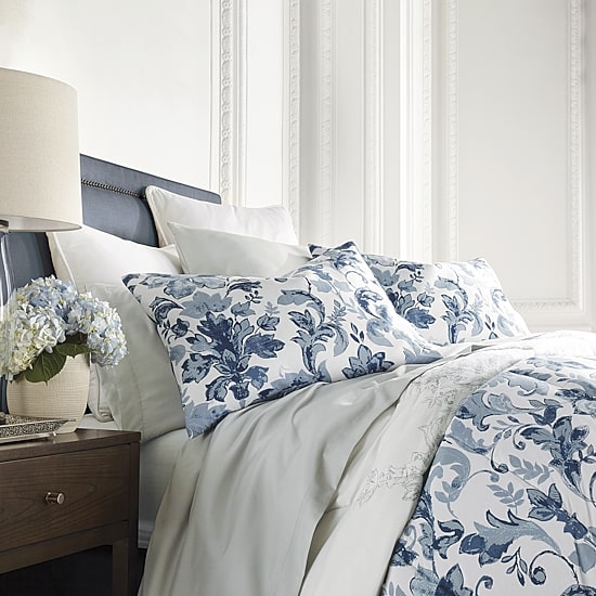 Broadhaven Jensen 8-pc. Floral Reversible Complete Bedding Set with Sheets