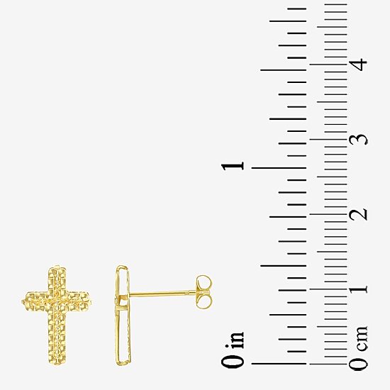 Womens 14K Gold Cross 2-pc. Jewelry Set