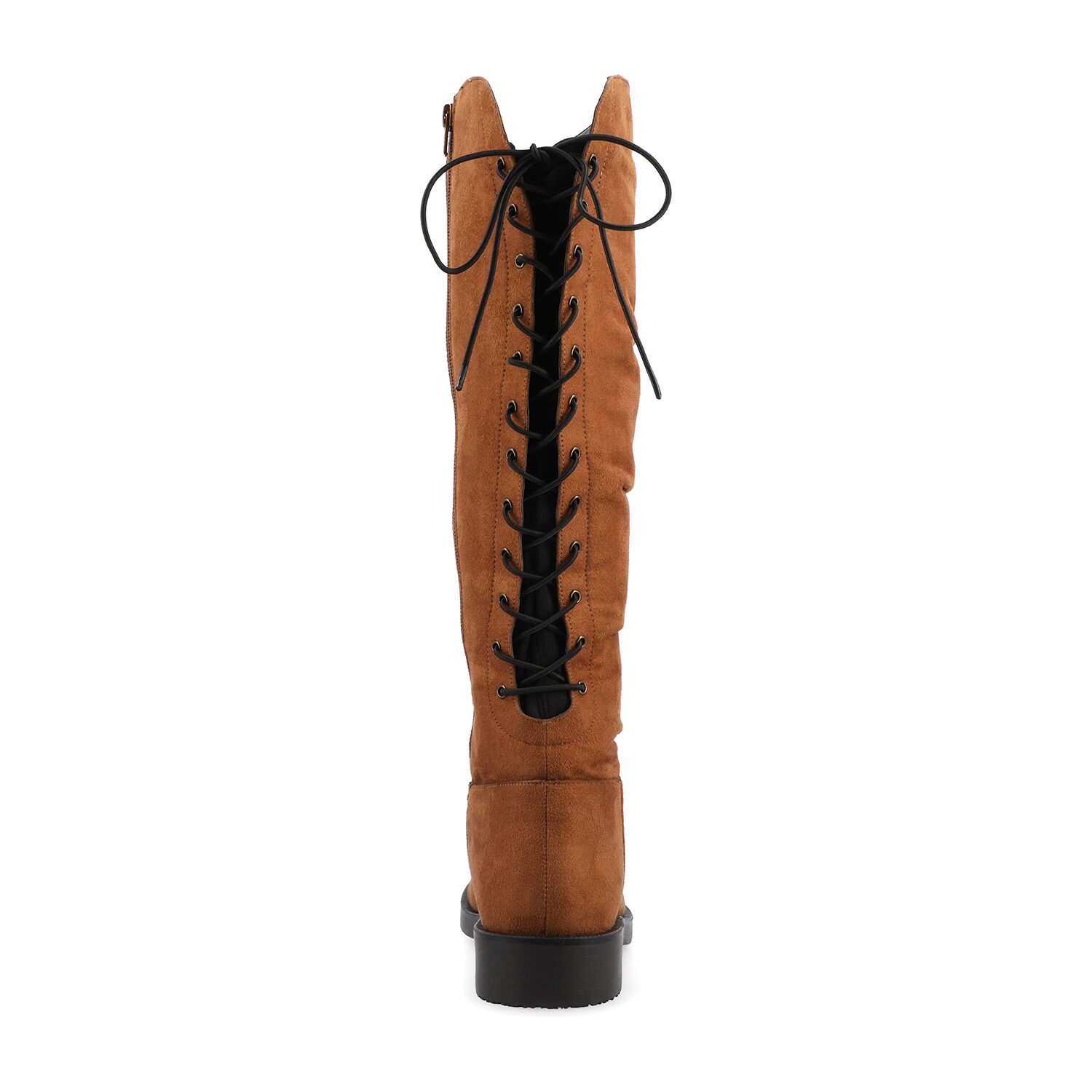 Journee Collection Womens Mirinda Stacked Heel Slouch Boots