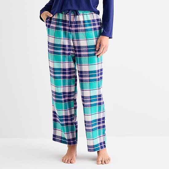 Sleep Chic Womens Flannel Pajama Pants