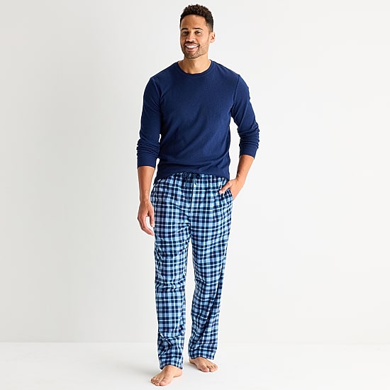 St. John's Bay Mens Microfleece Pajama Pants