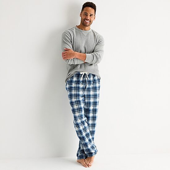 St. John's Bay Mens Microfleece Pajama Pants