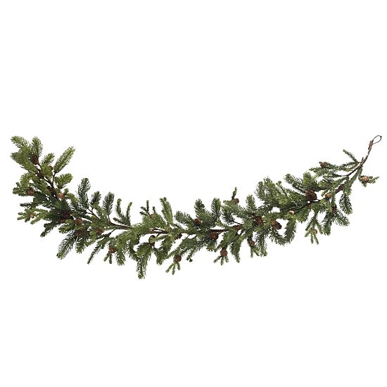 Nearly Natural 25in Teardrop Wreath