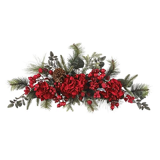 Nearly Natural 30" Indoor Christmas Swag
