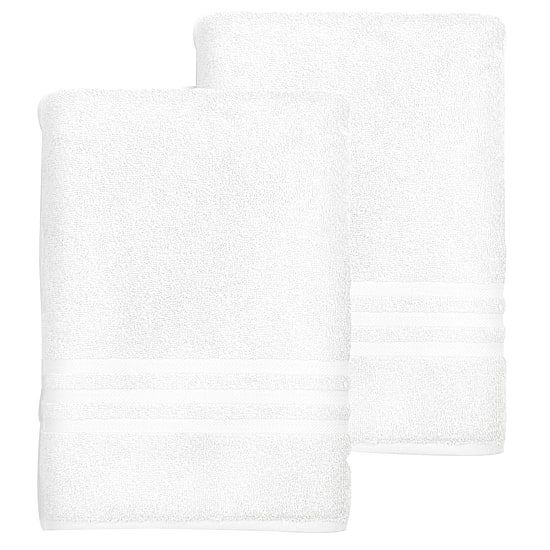 Linum Home Turkish Cotton Textiles Denzi 2-pc 35" x 66" Bath Sheet