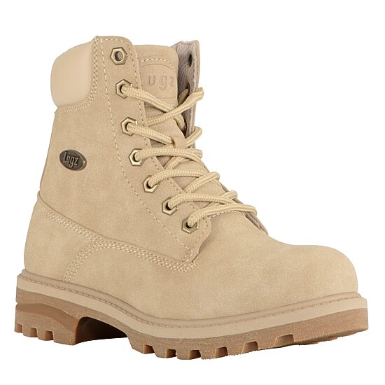 Lugz Womens Empire Hi Flat Heel Lace Up Boots