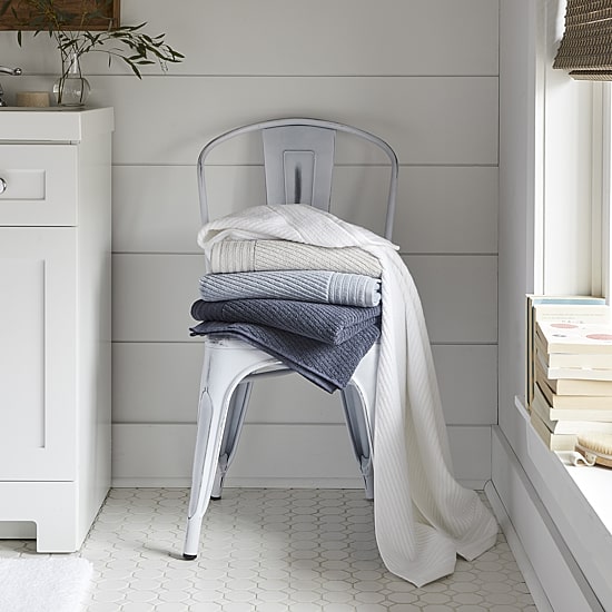 Linden Street Performance Antimicrobial Treated Solid Bath Towel