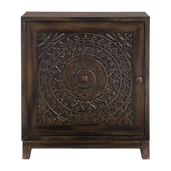 Linon Gristmill Living Room Collection Accent Cabinet