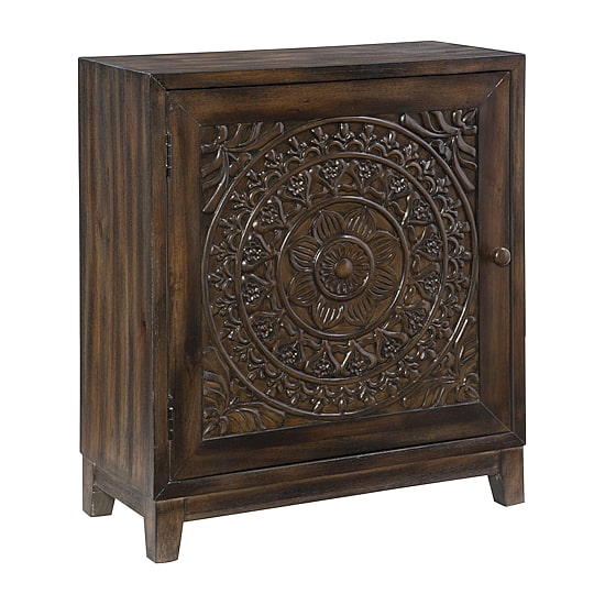 Linon Gristmill Living Room Collection Accent Cabinet