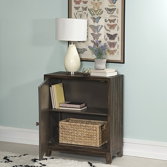 Linon Gristmill Living Room Collection Accent Cabinet