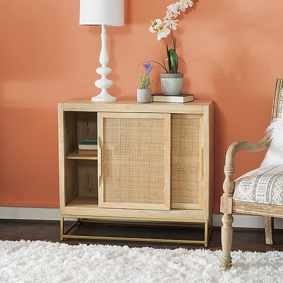 Linon Videra Living Room Collection Accent Cabinet
