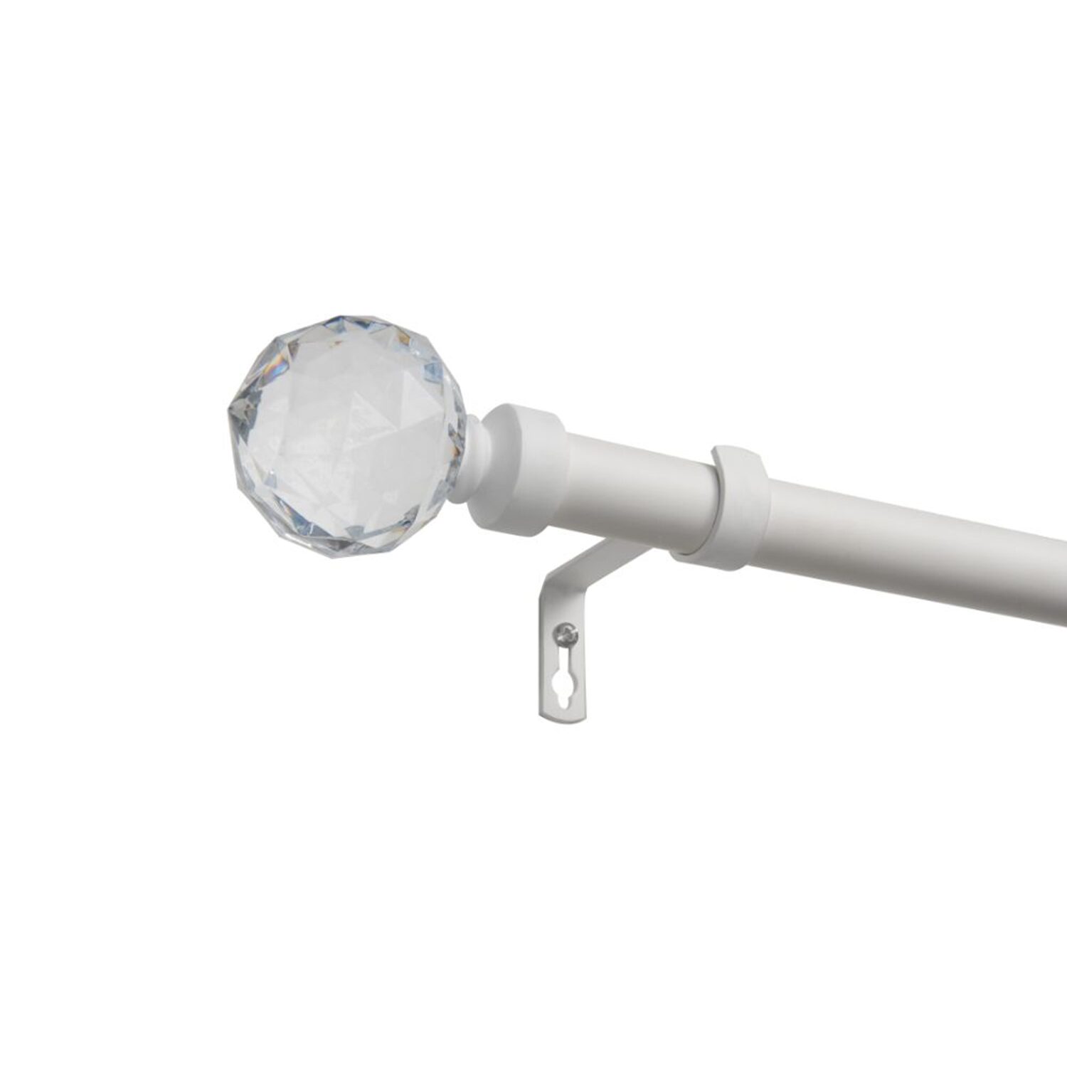 Exclusive Home Curtains Crystal Ball 1 Adjustable Curtain Rod