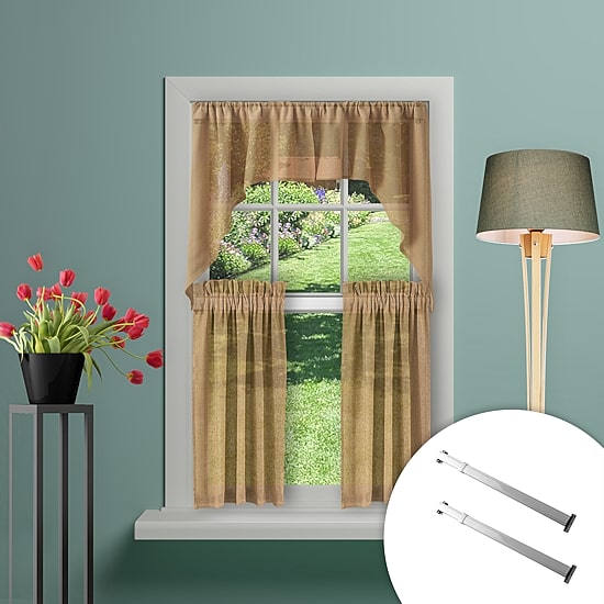 Rod Desyne Flat Sash Rod 2Pc
