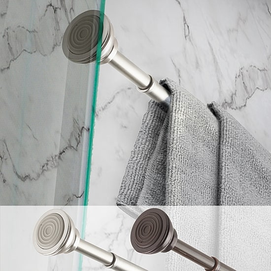 Rod Desyne Decorative 7/16 IN Tension Curtain Rod