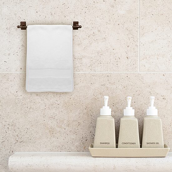 Rod Desyne Self Adhesive 7/16 IN Adjustable Curtain Rod