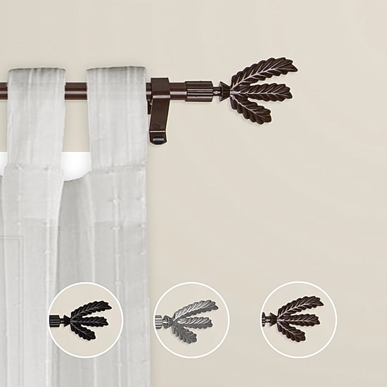 Rod Desyne Cactus 7/16 IN Adjustable Curtain Rod