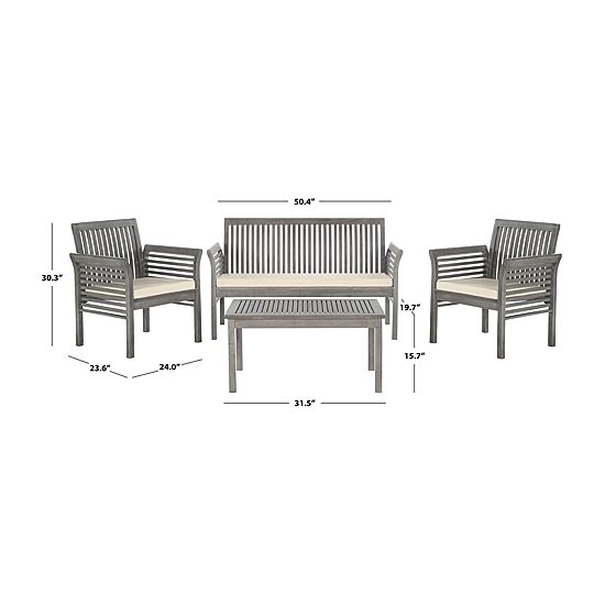 Carson 4-pc Outdoor Conversation Set