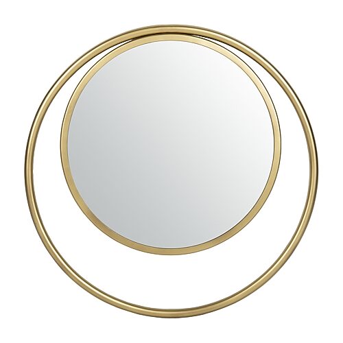Safavieh Wonder Wall Mount Round Wall Mirror, One Size, Yellow