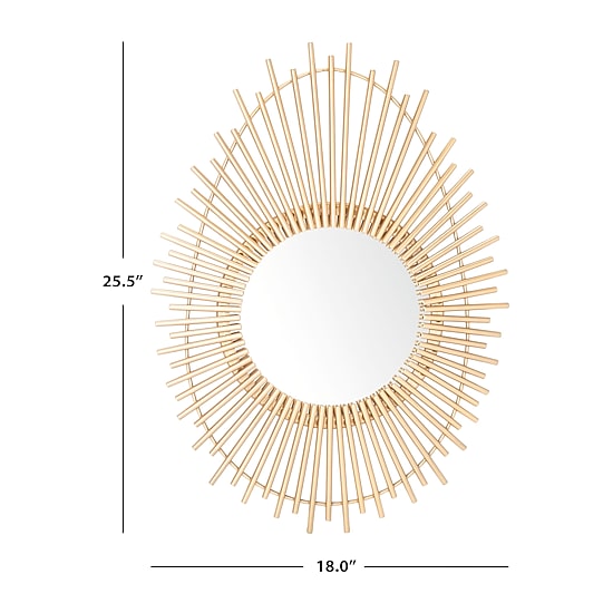 Safavieh Harson Wall Mount Oval Wall Mirror