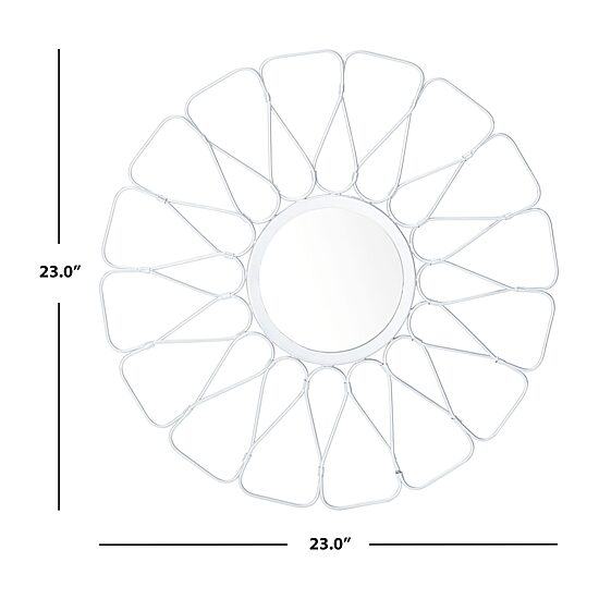 Safavieh Luck Wall Mount Round Wall Mirror