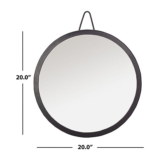 Safavieh Darsey Wall Mount Round Wall Mirror