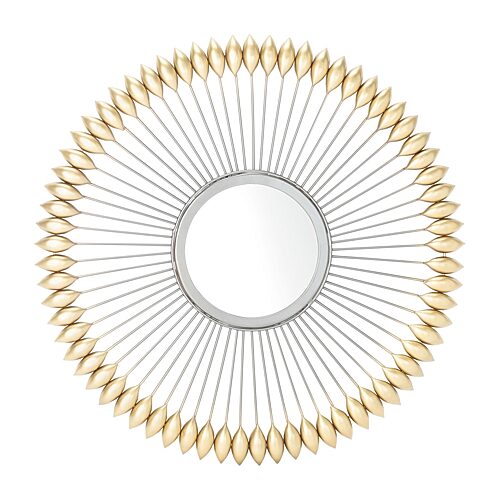 Safavieh Rulan Wall Mount Round Wall Mirror, One Size, Yellow