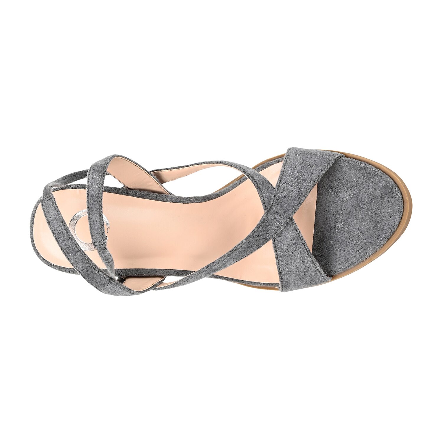 Journee Collection Adalee Womens Round Open Toe Stacked Heel Pumps