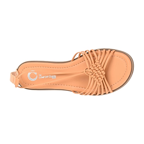 Journee Collection Womens Jess Strap Sandals